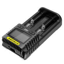 UMS2 18650/21700 , intellicharge V2 USB-C с QC-входом на 2*АКБ Совместим с Li-ion/IMR и Ni-MH/Ni-Cd аккумуляторами с автоматическим определением!