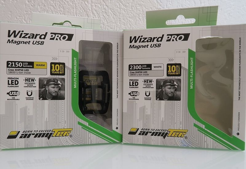 Налобный фонарь Armytek Wizard Pro XPH50