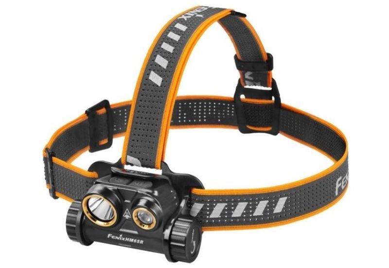 Мощный налобный фонарь Fenix HM65R