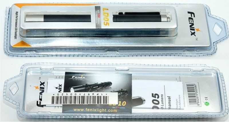 Карманный фонарь Fenix LD05 V2.0
