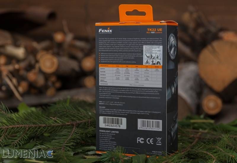 Fenix TK22UE