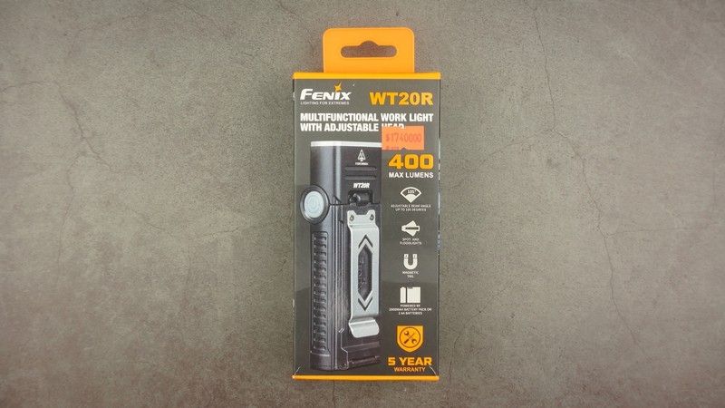Универсальный Г-образный фонарь Fenix WT20R