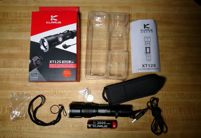 Подствольный фонарь Klarus XT12S