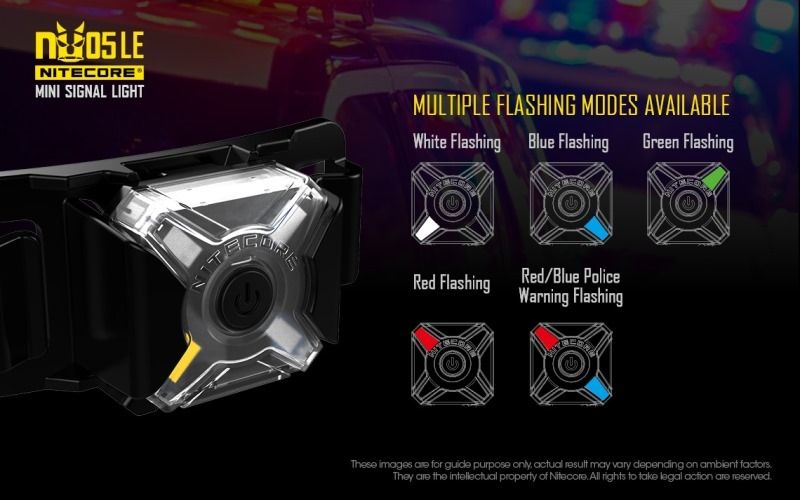 Сигнальный фонарь Nitecore NU05 LE