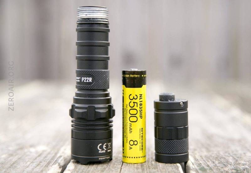 Тактический фонарь Nitecore P22R