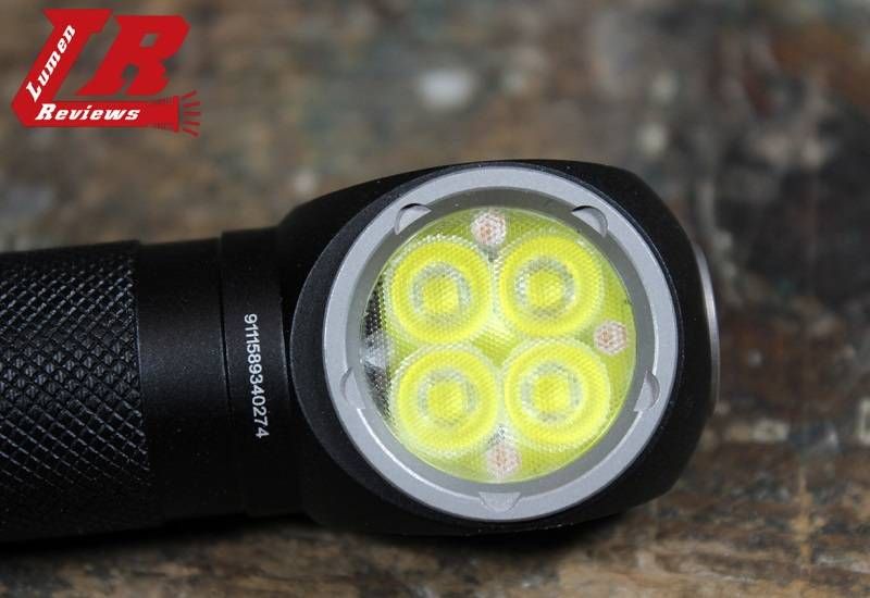 Г-образный налобный фонарь Nitecore HC35