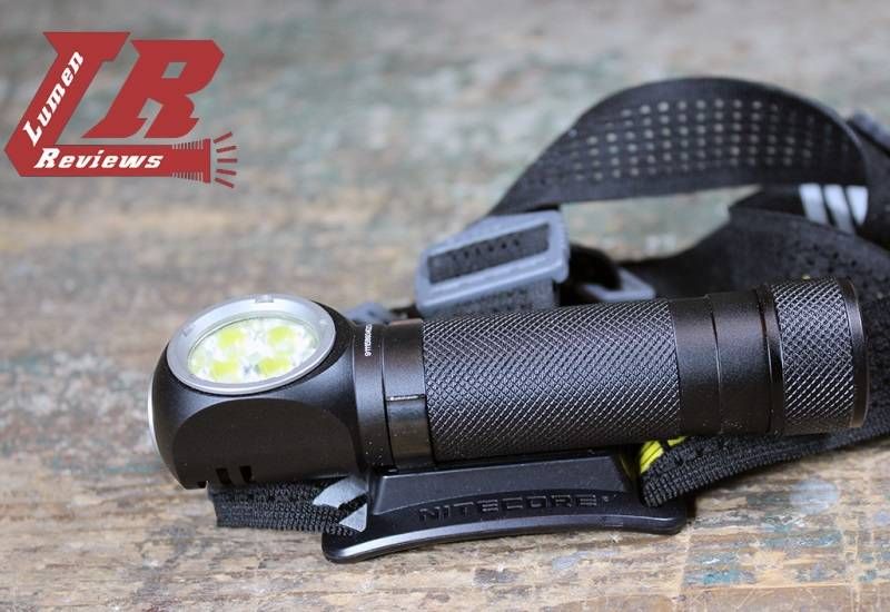 Г-образный налобный фонарь Nitecore HC35