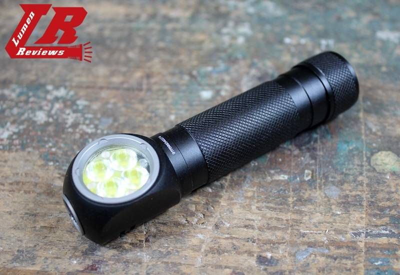 Г-образный налобный фонарь Nitecore HC35