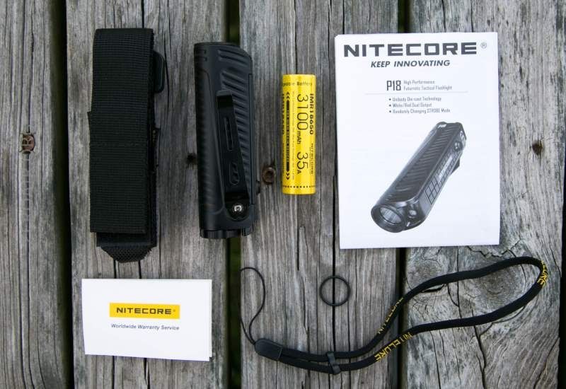 Тактический фонарь Nitecore P18