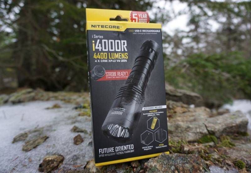 Тактический фонарь Nitecore i4000R