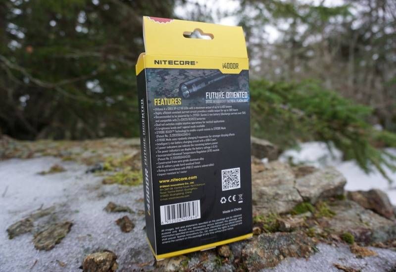 Тактический фонарь Nitecore i4000R