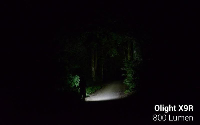 Сверхмощный поисковый фонарь Olight X9R Marauder