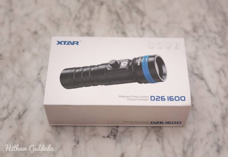 Подводный фонарь XTAR D26 1600