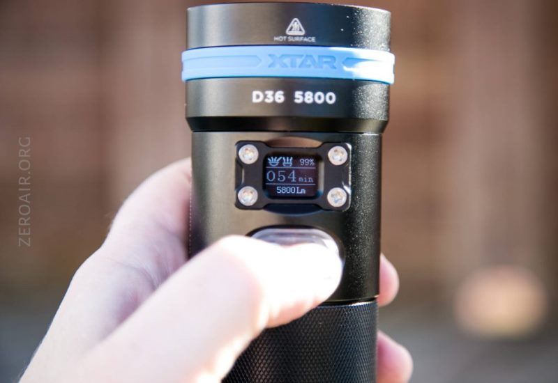 Подводный фонарь XTAR D36